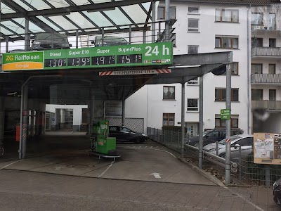 Бензиностанция ZG Raiffeisen Tankstelle, Rüppurrer Str.